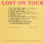 elvis presley - lost on tour CD 1989 bilko enterprises made in south korea 9 tracks like new CD 1590