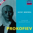 prokofiev: symphonies 1 & 5 - Orchestre symphonique de Montréal / dutoit CD 1989 london like new