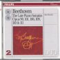 beethoven: late piano sonatas opus 90, 101, 106, 109, 110 & 111 - brendel 2CDs 1993 philips
