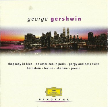 george gershwin - panorama CD 2-discs 2000 deutsche grammophon like new 289 469 139-2
