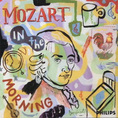 mozart in the morning - various CD 1992 philips USA reissue 19 tracks like new 438 045-2
