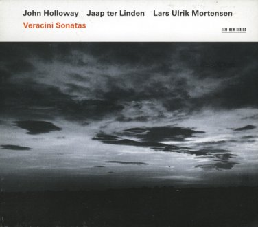 john holloway, jaap ter linden, lars ulrik mortensen - veracini sonatas CD 2005 ECM like new