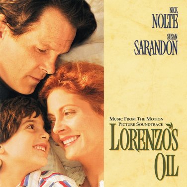 lorenzo's oil: music from the motion picture soundtrack - various CD 1992 MCA like new MCAD-10782