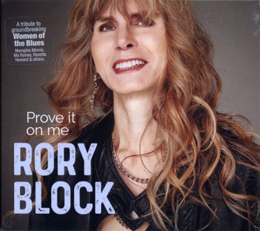 rory block - prove it on me CD cardsleeve 2020 stony plain canada new SPCD1409