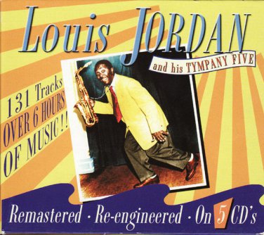 louis jordan and his tympany five - self-titled CD 5-discs 2001 JSP UK new factory-sealed