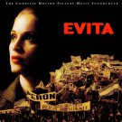 evita - complete motion picture music soundtrack CD 2-discs 1996 warner used 9 46346-2