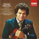 itzhak perlman: paganini: violin concerto no.1 / sarasate: carmen fantasy CD 1991 emi US like new