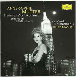 anne-sophie mutter - brahms: violinkonzert / schumann: fantasie op.131 CD 1997 DG like new