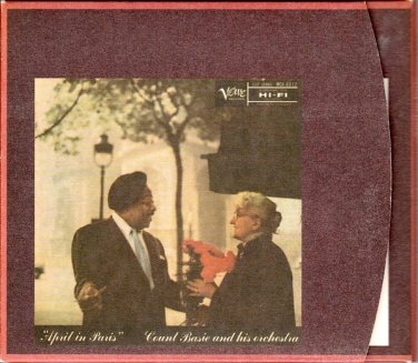 count basie and his orchestra - april in paris CD digipak 1997 verve reissue used 314 521 402-2