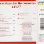 count basie and his orchestra - 1 o'clock jump live! CD 1992 laserlight 9 tracks like new 15 797