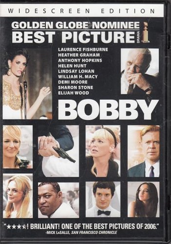 bobby - emilio estevez, harry belafonte DVD 2007 weinstein company region 1 rated R 119 minutes new