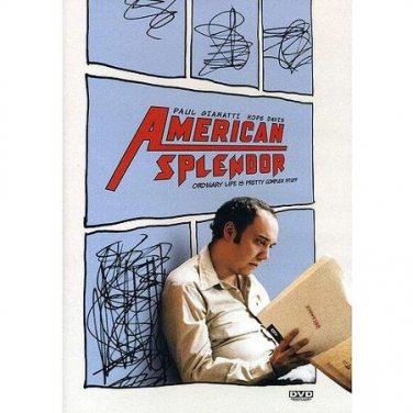 american splendor - paul giamatti DVD 2003 HBO 101 minutes rated R like new