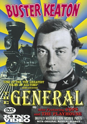 general / playhouse / cops - buster keaton DVD NTSC 2001 kino video B&W silent 116 minutes like new