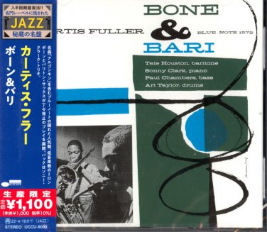 curtis fuller - bone & bari CD 2021 blue note club limited edition reissue 6 tracks new UCCQ-9161