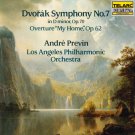 Dvořák: symphony no.7 / overture "my home" - LAPO / previn CD 1988 telarc like new CD-80173 Dvořák: symphony no.7 / overture "my home" - LAPO / previn CD 1988 telarc like new CD-80173
