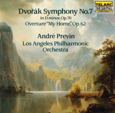 Dvo&Aring;�&Atilde;&iexcl;k: symphony no.7 / overture "my home" - LAPO / previn CD 1988 telarc like new CD-80173