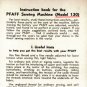 Pfaff  130-6 _Instruction Book _Digital Download _PDF format