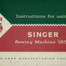 Singer  185k _Instruction Manual _Digital Download _PDF format