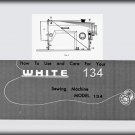 White 134 _Instruction Manual _Digital Download _PDF format