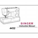 Singer  4432 _Instruction Manual _PDF format _Digital Download