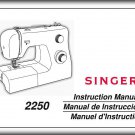 Singer 2250 _Instruction Manual _Digital Download PDF format