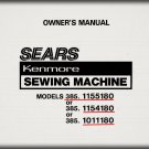 Kenmore 385. 1584180 _Owner's Manual _Digital Download _PDF format