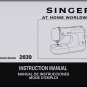 Singer 2639 Instruction Manual _Digital Download _PDF format