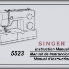 Singer 5523  Instruction Manual _Digital Download _PDF format
