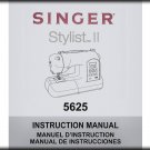 Singer 5625  Instruction Manual _Digital Download _PDF format