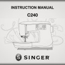 Singer C240  Instruction Manual _Digital Download _PDF format