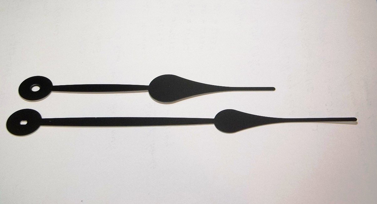 (5) 8" Spaded Long Clock Hands (Requires High Torque Movement)) 34