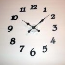 High Torque (Quiet) Clock Motor w/Large 8" Fancy Hands with Wall Mount & Deluxe Hour Markers