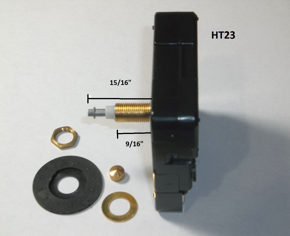 silent high torque clock movement