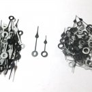 25 Pairs New Black Spaded Clock Hands (No11) For Scrapbooking, Steampunk, Embellishment