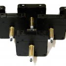 Six Pack High Torque Silent Sweep Clock Movements With The Extended Shaft, 15/16" Threaded