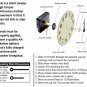 High Torque Clock Movement (Silent Sweep ) Extended Shaft w/14 in. Fancy Hands (No7) w/Wall Mount