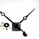 High Torque Clock Movement (Silent Sweep) Extended Shaft w/9-1/4 in. Black Sword Fancy Hands (No8) High Torque Clock Movement (Silent Sweep) Extended Shaft w/9-1/4 in. Black Sword Fancy Hands (No8)