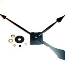High Torque Clock Movement (Silent Sweep) Extended Shaft w/13-5/8 in. Black Spadad Hands (No10) High Torque Clock Movement (Silent Sweep) Extended Shaft w/13-5/8 in. Black Spadad Hands (No10)