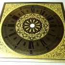 6" Brass Fancy Roman Clock Dial