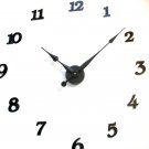 High Torque Clock Movement w/12" Large Spaded Hands No6, Wall Mount w/Deluxe Arabic Hour Numbers High Torque Clock Movement w/12" Large Spaded Hands No6, Wall Mount w/Deluxe Arabic Hour Numbers