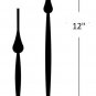 Choose From 5 to 100 - 12 in. Long Balanced Spaded Hands No`9  (Requires High Torque Movement)
