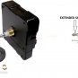 100 - High Torque Clock Movements (Silent) Extended Shafts, Choice Of 3 Shaft Lengths