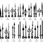 10 Continuous Motion Quartz Clock Movements w/Your Choice Of Hands
