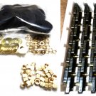 50 -  High Torque Clock Movements (Silent) Extended Shafts, 1/4" (Short Shafts)