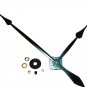 1-25 High Torque Clock Movement Silent Sweep Extended Shaft  17-3/4 in. Black Spaded Hands (No11),