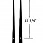 No. 3,  17-3/4" Balanced Hands with High-Torque Motor and a Wall-Mount Choose from 5  to 100