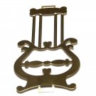 LYRE GRID Gold Color Metal Attachment for Pendulum Rod LYRE GRID Gold Color Metal Attachment for Pendulum Rod