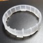White Plastic Collar For insert Movements To Expand Openings to 2-1/2"