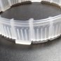 White Plastic Collar For insert Movements To Expand Openings to 2-1/2"