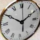 5-3/4" Bezel Fitup w/White Roman - Brass and Glass 5-3/4" Bezel Fitup w/White Roman - Brass and Glass